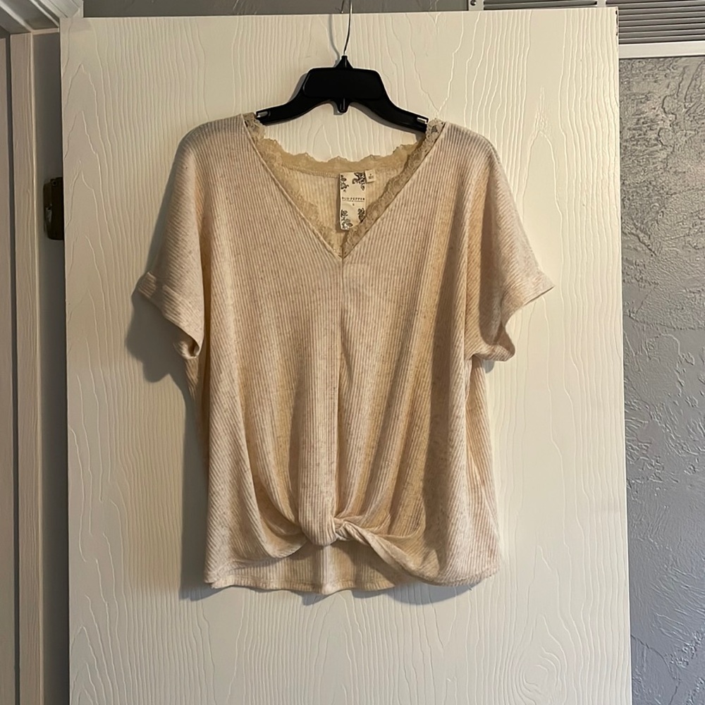 New With Tags Blu Pepper Top